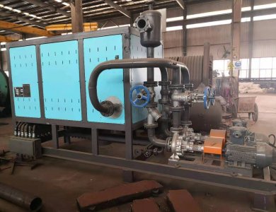 Newly designed electrical thermal oil boiler ready for shipment 