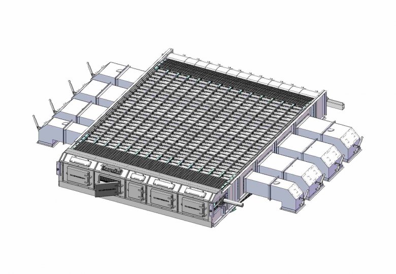 Light Chain Belt Type Chain Grate