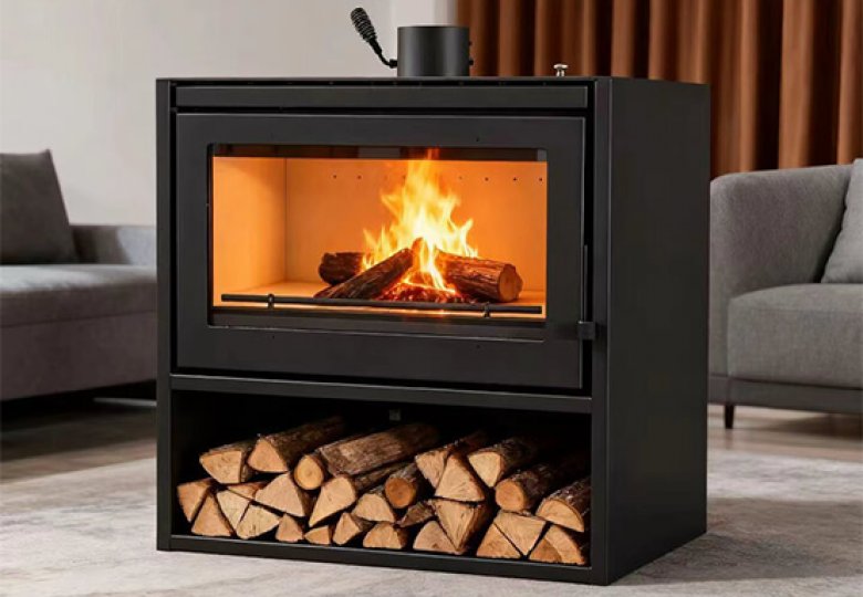 Wood Fired Stove Fire Place 150-200M2